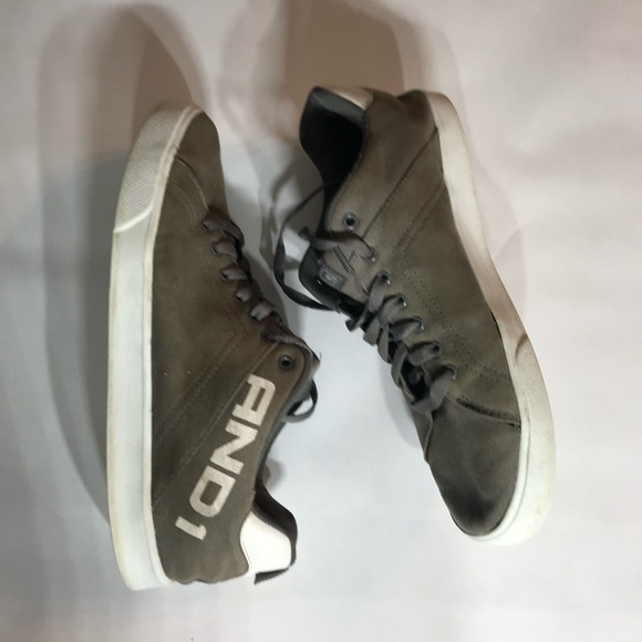 And 1 Canvas Low Top casual basketball sneaker grey men’s size 12 - Picture 8 of 12